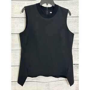 Halogen Sleeveless Mock Neck Top With Hidden Back Zipper Size L